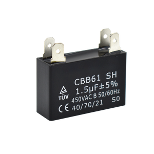 AC Motor Capacitor, Type CBB61 (Metalized Capacitor)