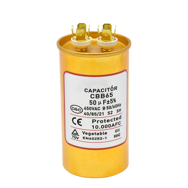 AC Motor Capacitor, Type CBB65-R1 (Metalized Capacitor)
