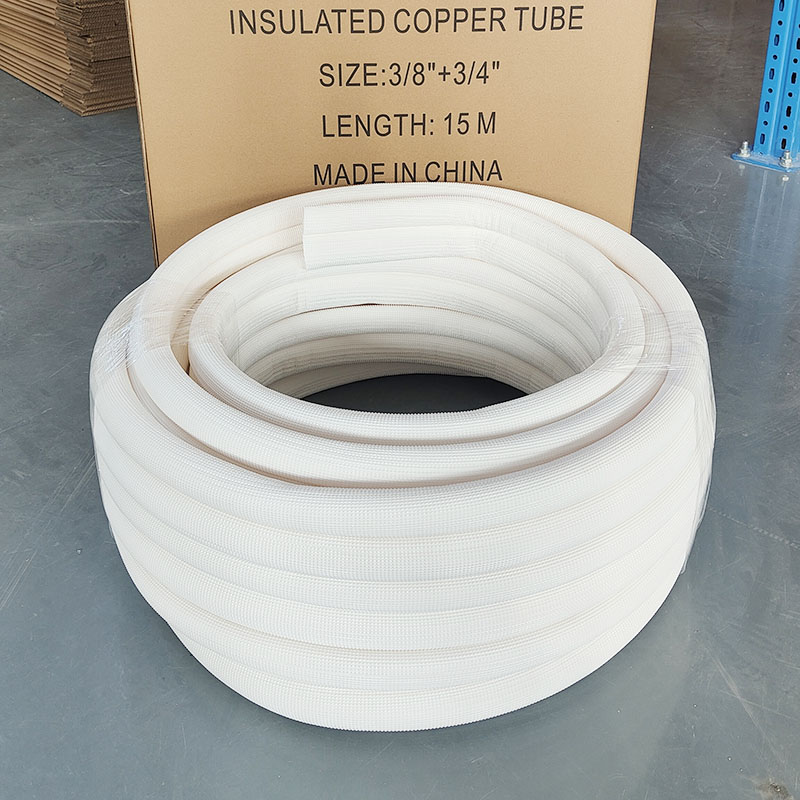 Insulated Copper Pipe for Split Aircon AC Kit Full Copper Tube 15m 20m ...