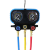 AC Diagnostic Pressure Gauge Set with Ball Valve