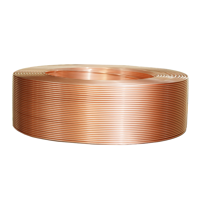 Level Wound Coil Plain Copper Pipe