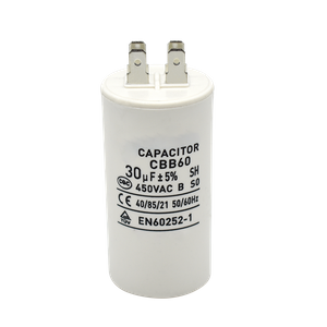 AC Motor Capacitor, Type CBB60 (Metalized Capacitor)