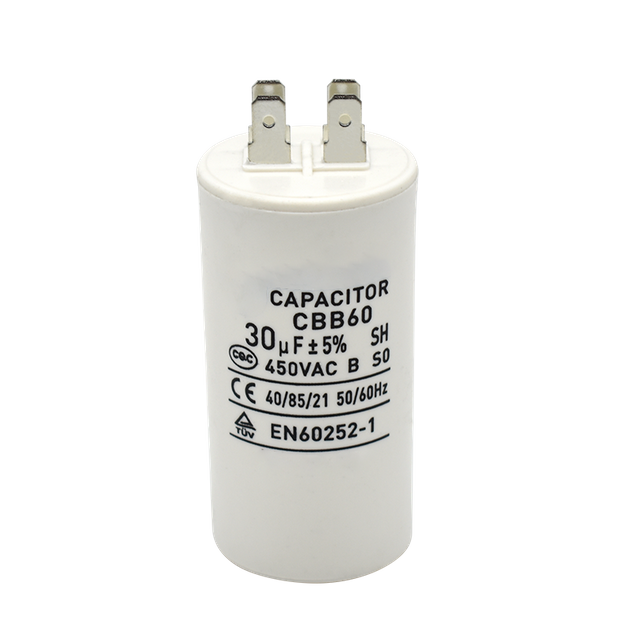 AC Motor Capacitor, Type CBB60 (Metalized Capacitor)